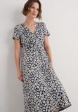 Seasalt Cornwall chapelle dress regular scatter daisy maritime WM12988