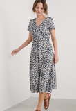 Seasalt Cornwall chapelle dress regular scatter daisy maritime WM12988