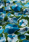 Seasalt Cornwall etta dress regular paper hellebores forest green WM35615_PAPER