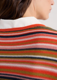 Seasalt Cornwall makers jumper- Ripple Marks pear Multi