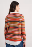 Seasalt Cornwall makers jumper- Ripple Marks pear Multi