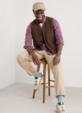 Seasalt Cornwall men's curator shirt heather WM18856_HEATHER