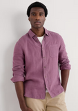 Seasalt Cornwall men's curator shirt heather WM18856_HEATHER