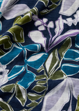 Seasalt Cornwall polmanter dress regular linear leaves maritime WM12232R