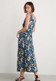 Seasalt Cornwall polmanter dress regular linear leaves maritime WM12232R