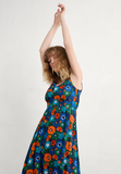 Seasalt Cornwall polmanter dress regular screenprint floral maritime WM12232_SCREENPRINT