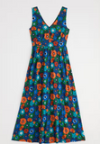 Seasalt Cornwall polmanter dress regular screenprint floral maritime WM12232_SCREENPRINT
