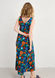 Seasalt Cornwall polmanter dress regular screenprint floral maritime WM12232_SCREENPRINT