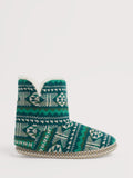Seasalt Cornwall snooze slipper booties Impasto dark wreckage