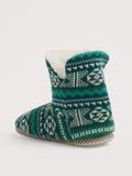 Seasalt Cornwall snooze slipper booties Impasto dark wreckage