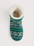 Seasalt Cornwall snooze slipper booties Impasto dark wreckage