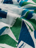 Seasalt Cornwall summer scarf spinnaker border hedgerow