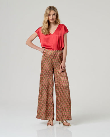 Surkana Positional Print Pants Multi