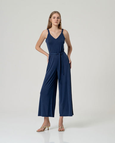 Surkana Strap Jumpsuit Navy blue