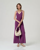 Surkana Strap Jumpsuit Purple