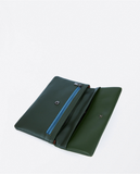 Surkana two-tone soft wallet khaki 24TIOB111-62