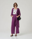 Surkana Wide Leg Pants Purple