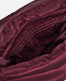 Surkana backpack in quilted nylon maroon 24DIAC521-41