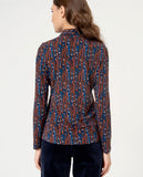 Surkana fitted shirt long sleeves blue 554DICO113-51