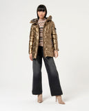 Surkana flare jeans with fancy front pockets black 554NEDE521-00