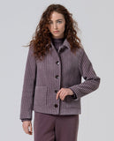 Surkana jacket with patch pockets powdery pink 555ALCO411-36