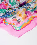 Surkana printed pareo pink 35PAYI322-30