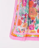Surkana printed pareo pink 35PAYI322-30