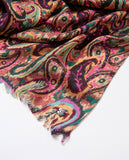 Surkana printed rectangular scarf multi 35PAWO227-95