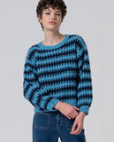 Surkana round-neck sweater blue 565MARA231-51