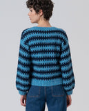 Surkana round-neck sweater blue 565MARA231-51