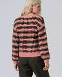 Surkana round-neck sweater pink 565MARA231-30