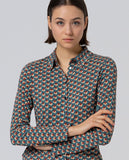 Surkana shirt bottle green 555OMFO113-67