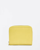 Surkana small card wallet with flap yellow 24CAVE112-10