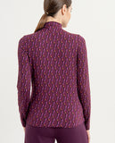 Surkana turtleneck t-shirt purple 563ANBY011-43