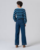 Surkana wide pants indigo 555LIJE524-57