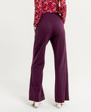 Surkana wide pants with back darts and purple 563ESRO513-43