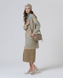 Surkana wide-sleeve printed kimono blue 565NIFO333-51