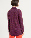 Surkana wider basic shirt new fit purple 563ANBY112-43