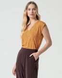 Surkana long straight pants brown 525LIXX517-70