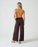 Surkana long straight pants brown 525LIXX517-70