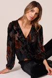 Traffic People Frill blouse black BRO12747001