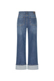 Zilch MOON- Turn up Leg Mid blue 252FDN92-6,118