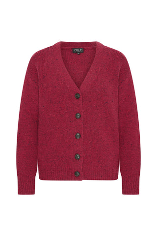 Zilch cardigan V neck lipstick 42MNA20.104-232