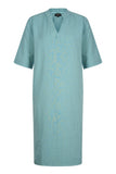 Zilch dress V neck porcelain 41MOU40.283-345