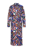 Zilch dress collar seventy's blue 42VCR40.295-1.270