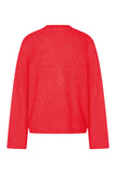 Zilch sweater V neck Tomato 52AWN30.115-1,346