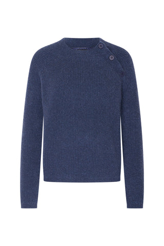 Zilch sweater buttons Navy 52WNS30.117-18