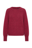 Zilch sweater buttons lipstick 42MNA30.086-232