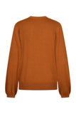 Zilch sweater ribbon caramel 32BAS30.071-1.179