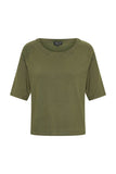 Zilch top round neck army 51BAS30.106-290